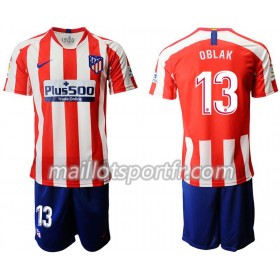 Maillot de Foot Atlético Madrid OBLAK 13 Enfant Domicile 2019/20